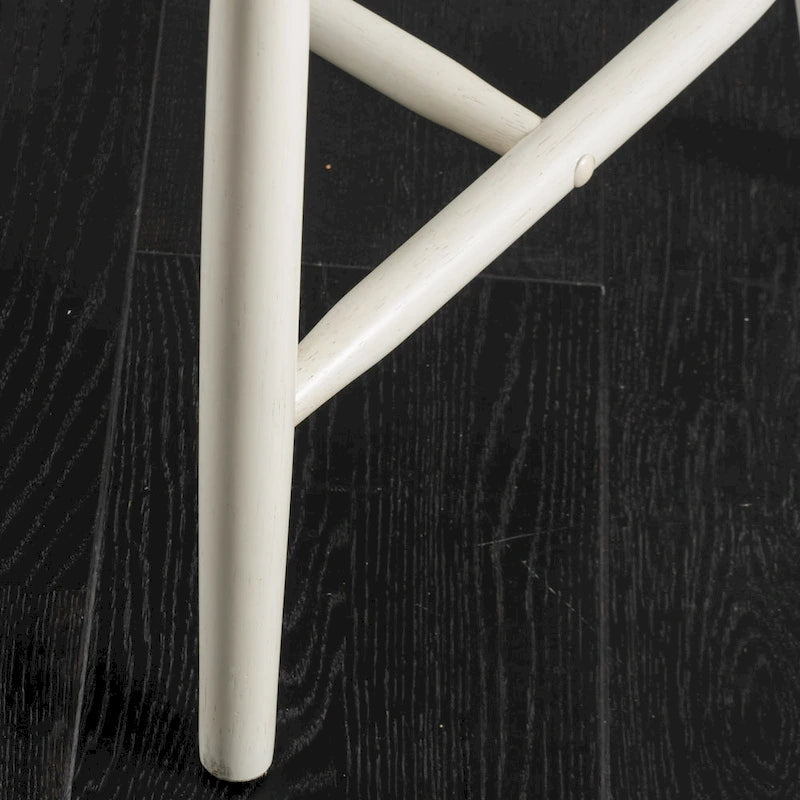 Farmhouse High Back Spindle Dining Chairs Set of 2