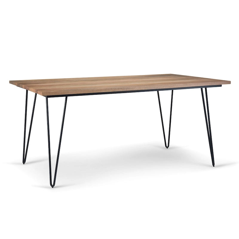 Industrial Wood Dining Table