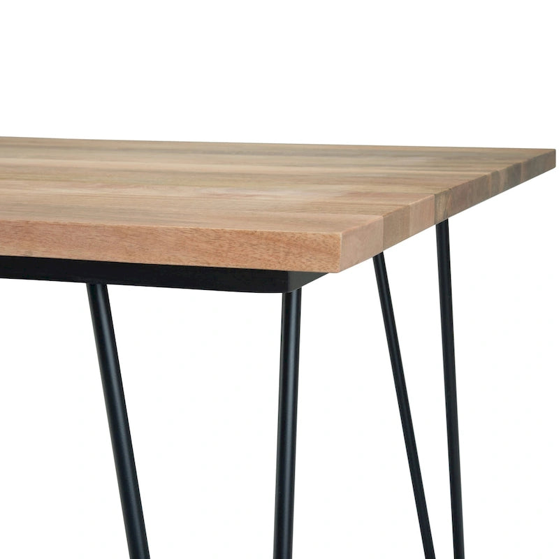 Industrial Wood Dining Table