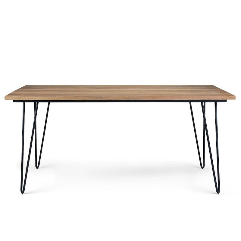 Industrial Wood Dining Table