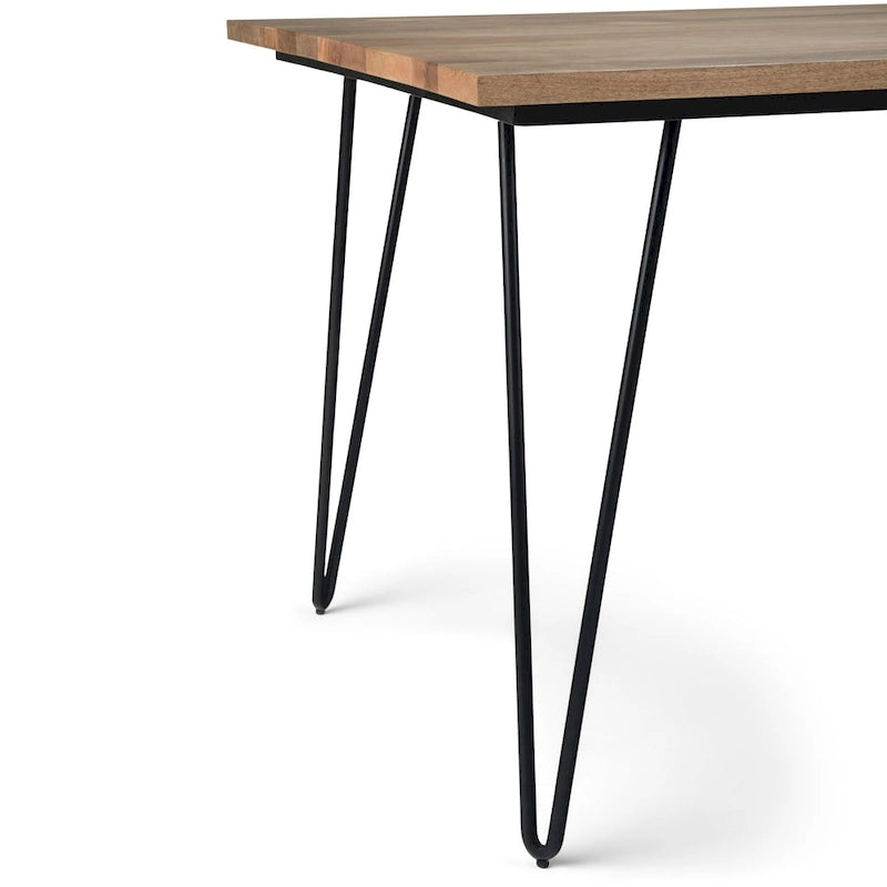 Industrial Wood Dining Table