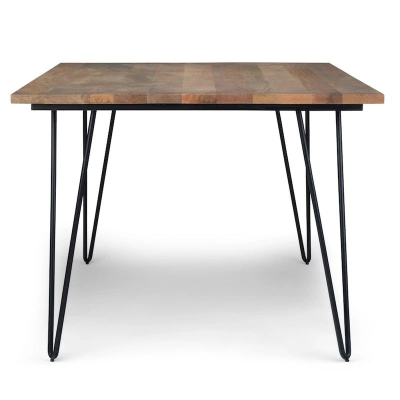 Industrial Wood Dining Table