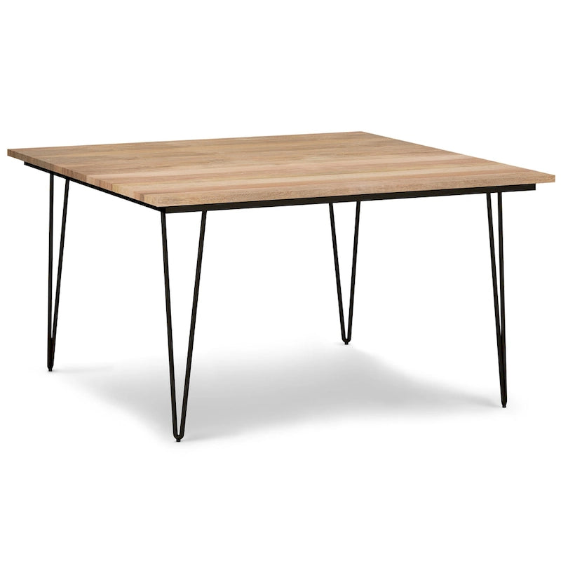 Industrial Wood Dining Table
