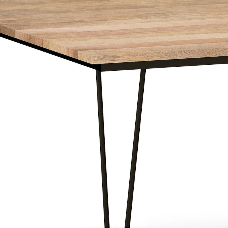 Industrial Wood Dining Table