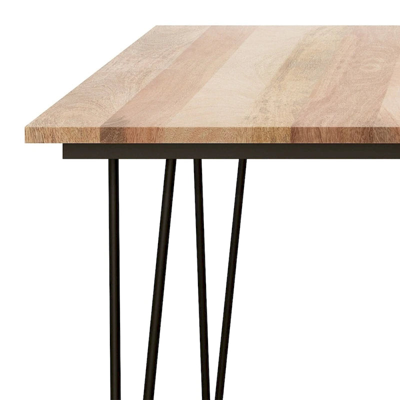 Industrial Wood Dining Table