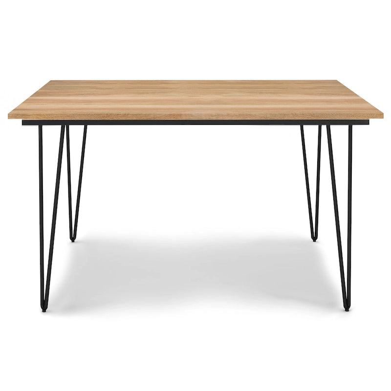 Industrial Wood Dining Table