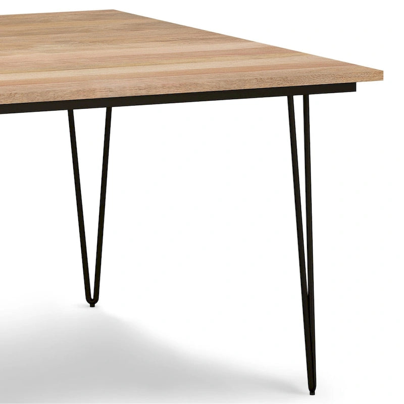 Industrial Wood Dining Table
