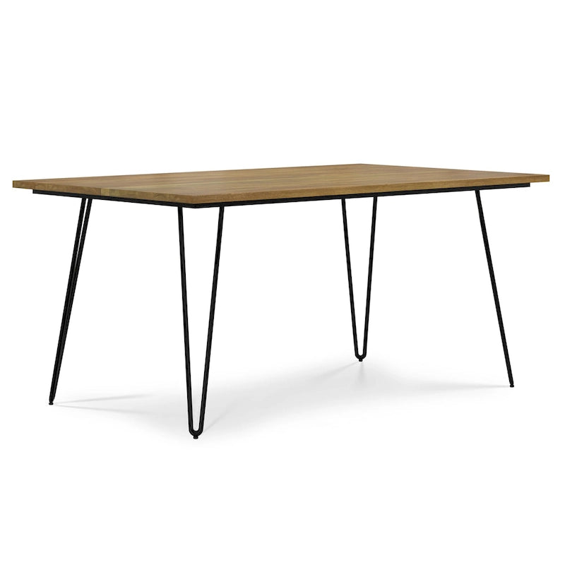 Industrial Wood Dining Table