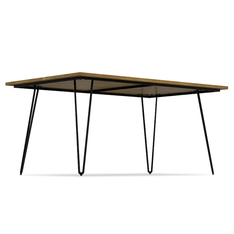 Industrial Wood Dining Table