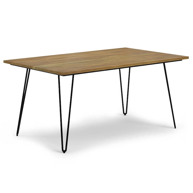 Industrial Wood Dining Table