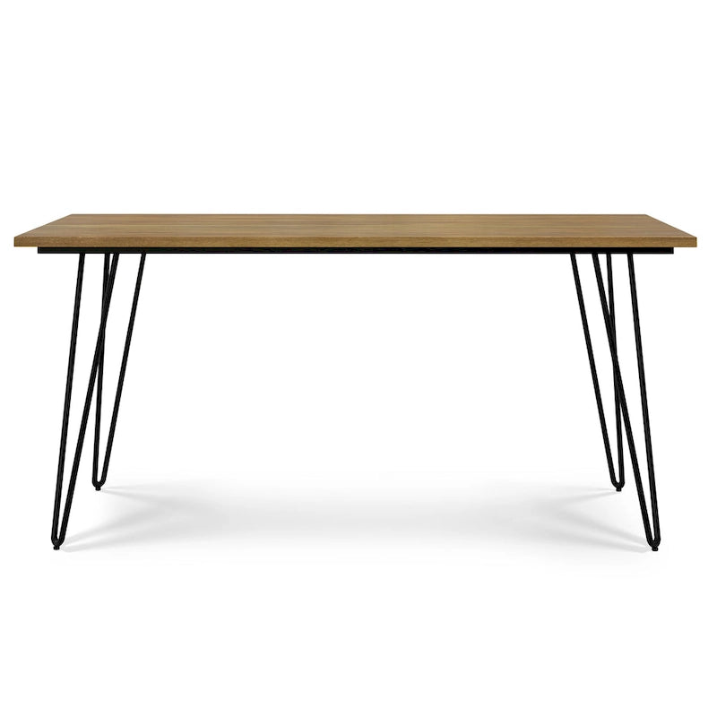 Industrial Wood Dining Table