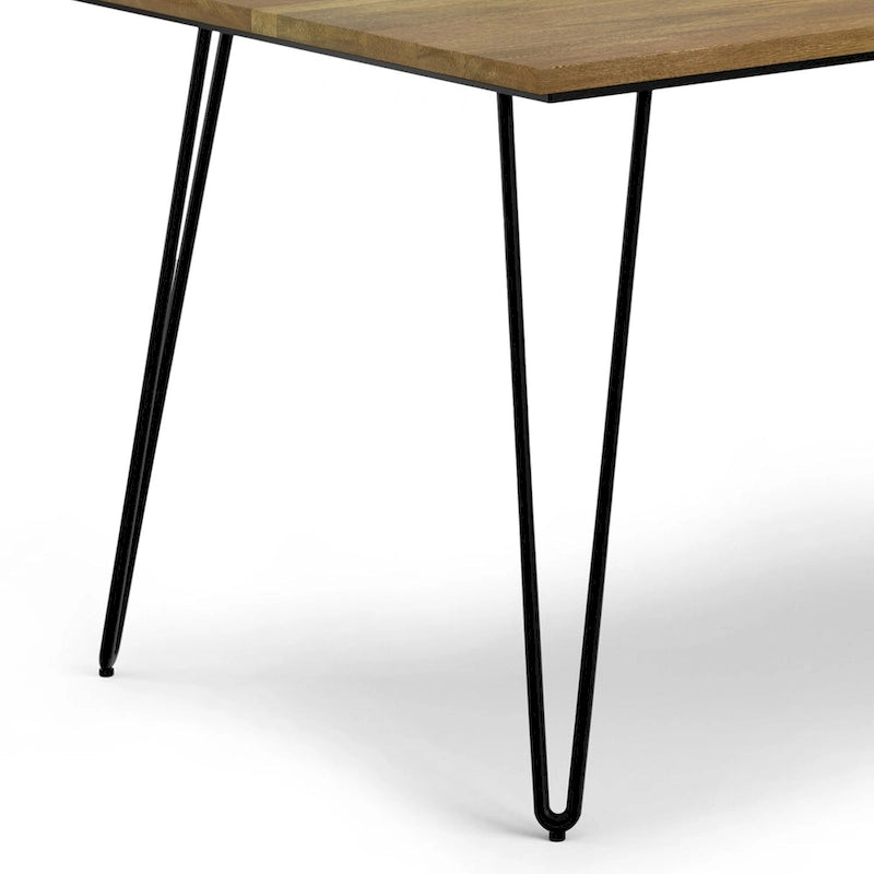 Industrial Wood Dining Table