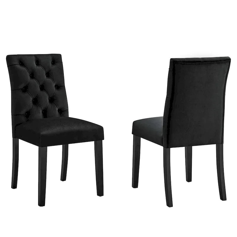 Performance Velvet Dining Chairs Set of 2