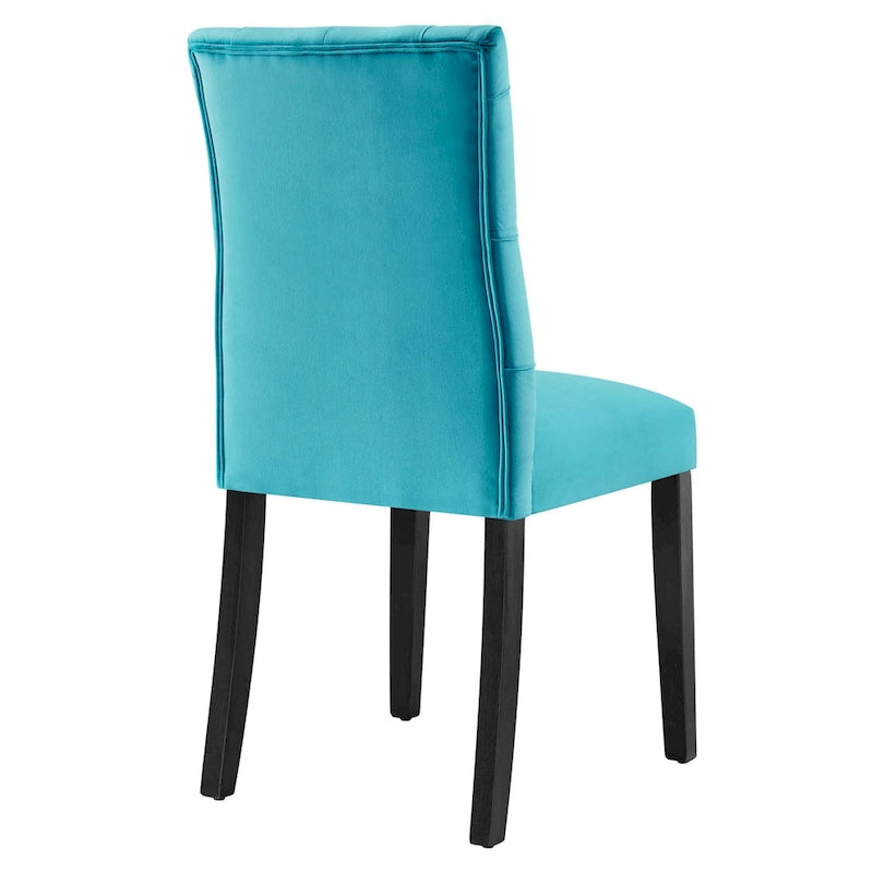 Performance Velvet Dining Chairs Set of 2