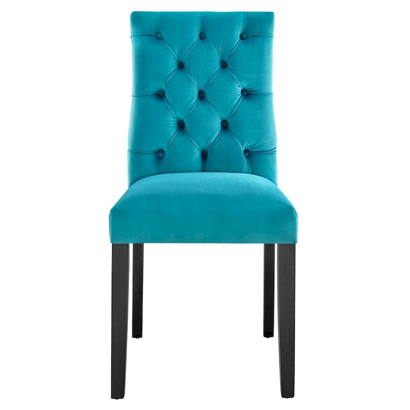 Performance Velvet Dining Chairs Set of 2