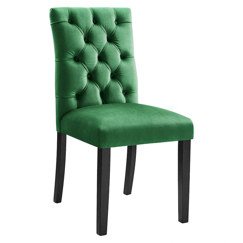 Performance Velvet Dining Chairs Set of 2