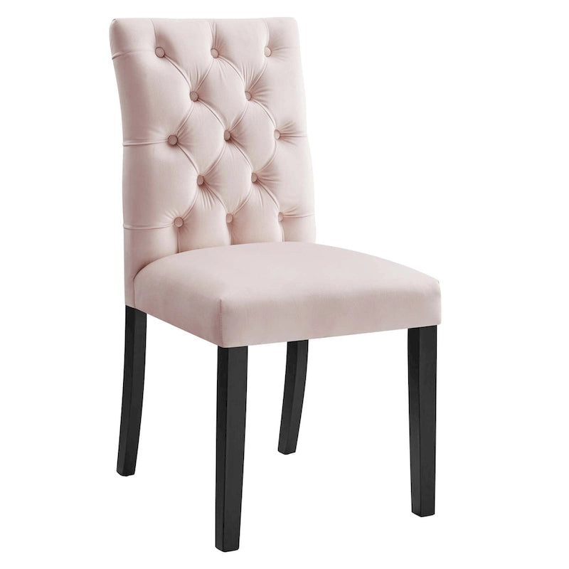 Performance Velvet Dining Chairs Set of 2