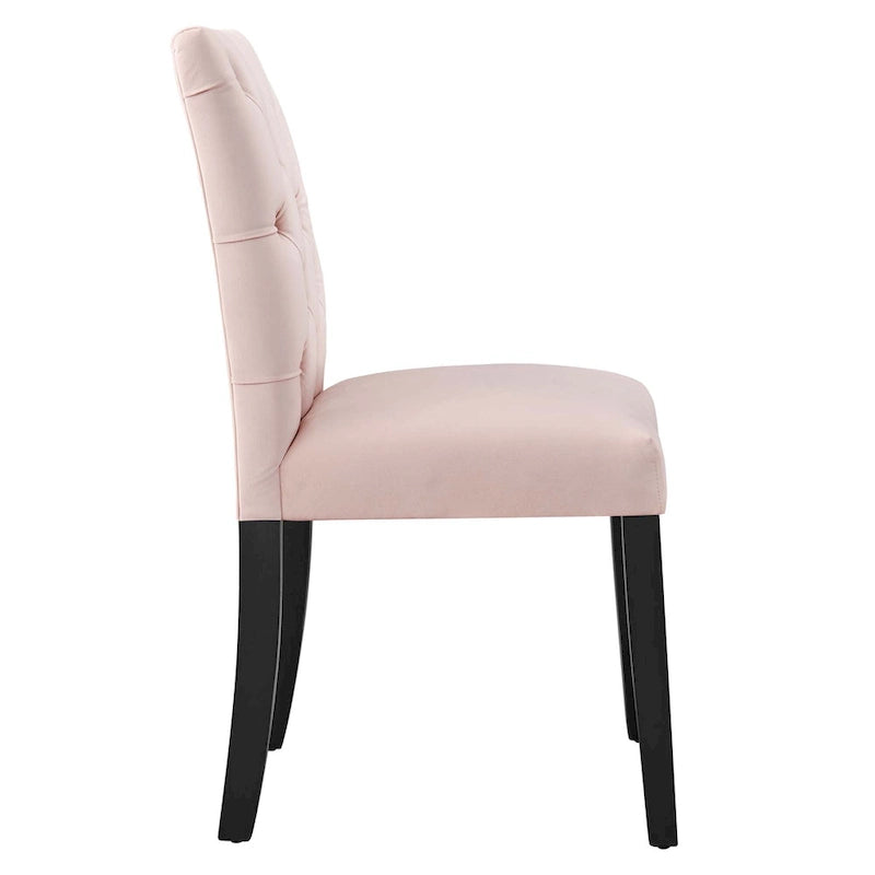 Performance Velvet Dining Chairs Set of 2