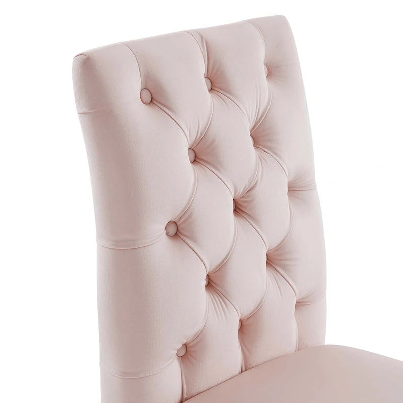 Performance Velvet Dining Chairs Set of 2