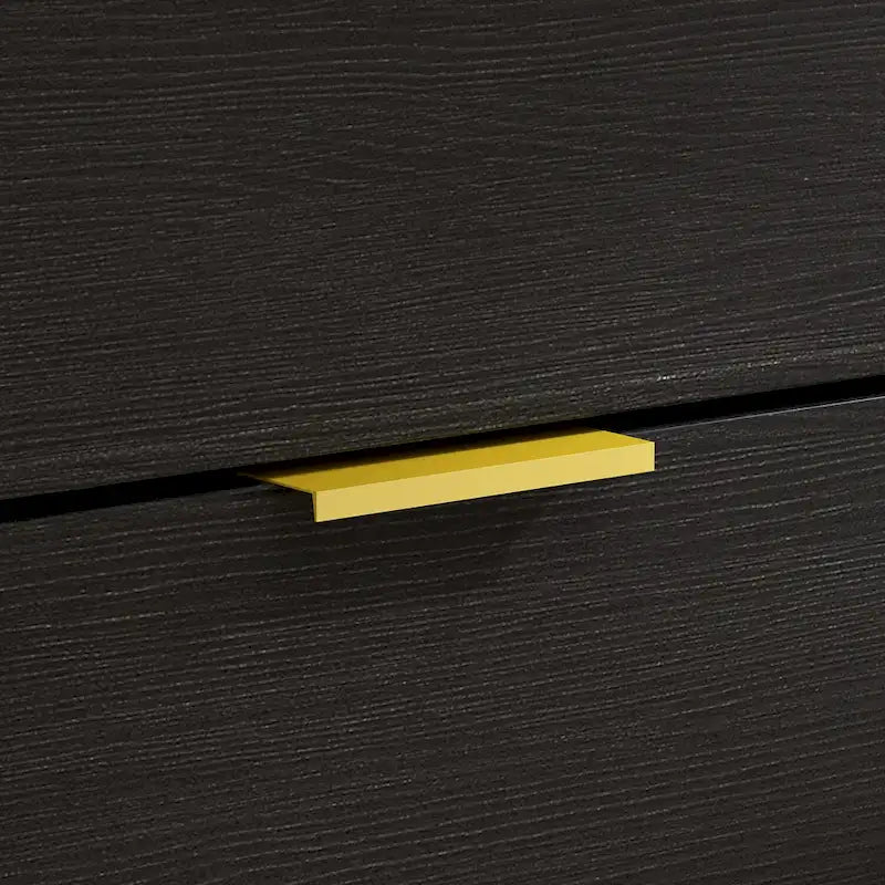 5 Drawer Dresser Chest of Drawers with Metal Legs
