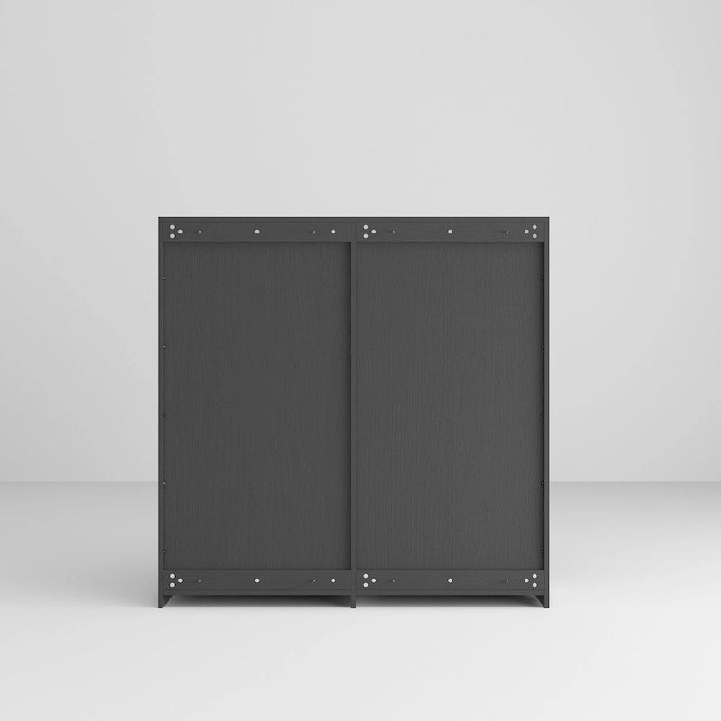 Stylish 2-Door Storage Cabinet Buffet Sideboard Bookshelf Display