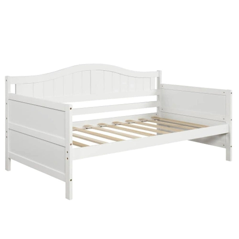 Twin Wooden Daybed with Storage Drawers and Trundle Bed