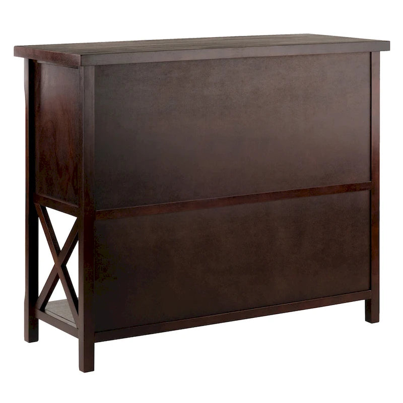 Buffet Cabinet Cappuccino 43.8W x 18D x 35.9H