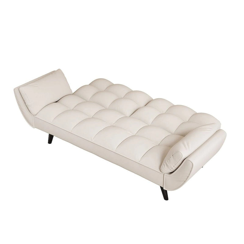 57 Futon Sofa Bed, Convertible Folding Futon Couch Recliner Lounge For Living Room