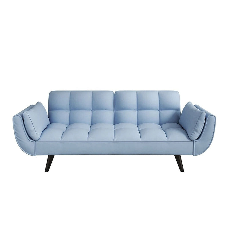 57 Futon Sofa Bed, Convertible Folding Futon Couch Recliner Lounge For Living Room