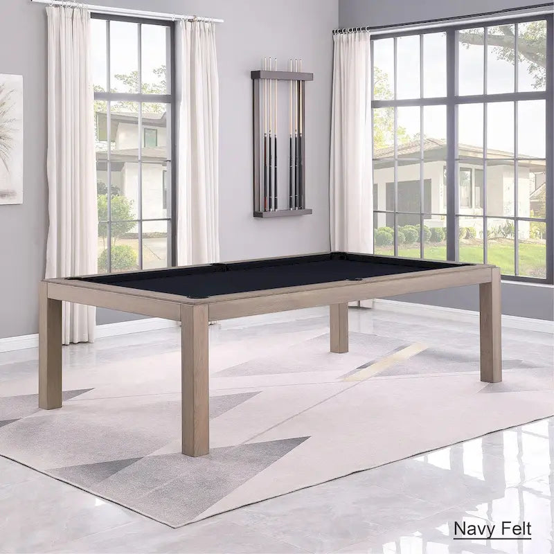 Table de billard 7 pieds avec plateau de salle à manger