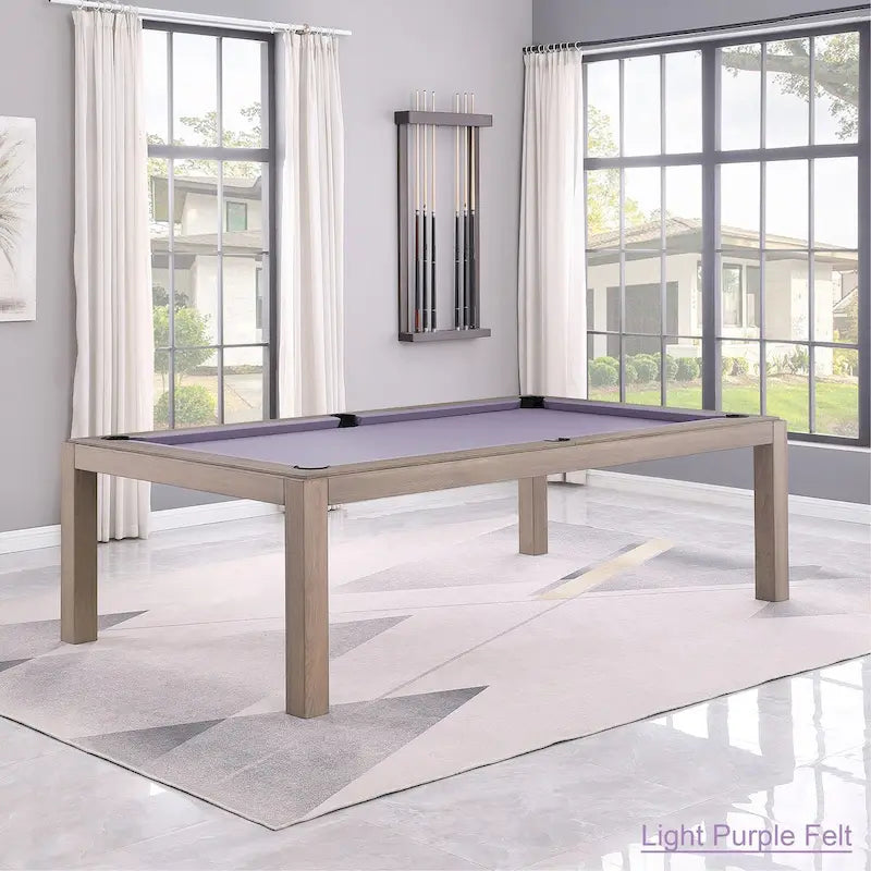 Table de billard 7 pieds avec plateau de salle à manger