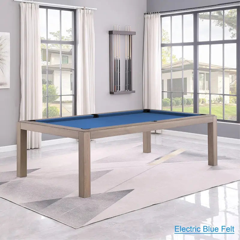 Table de billard 7 pieds avec plateau de salle à manger