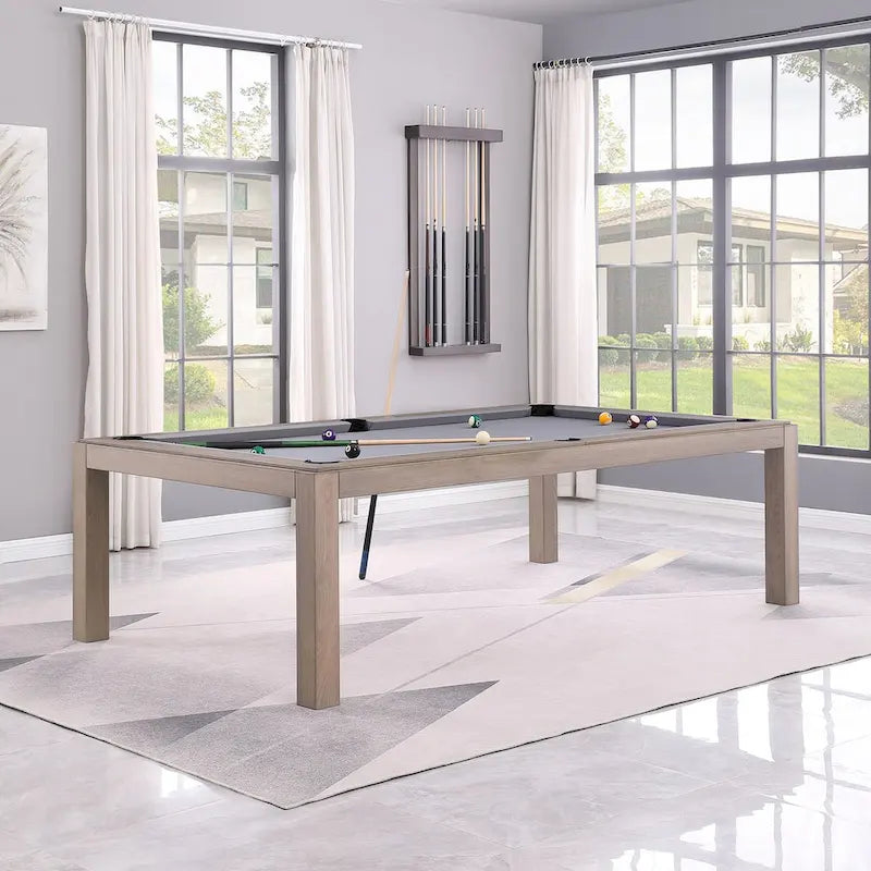 7ft Billiard Slate Pool Table with Dining Top