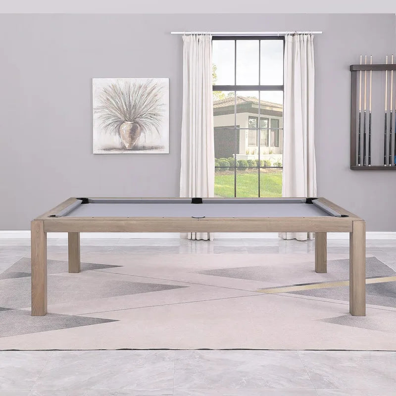 7ft Billiard Slate Pool Table with Dining Top