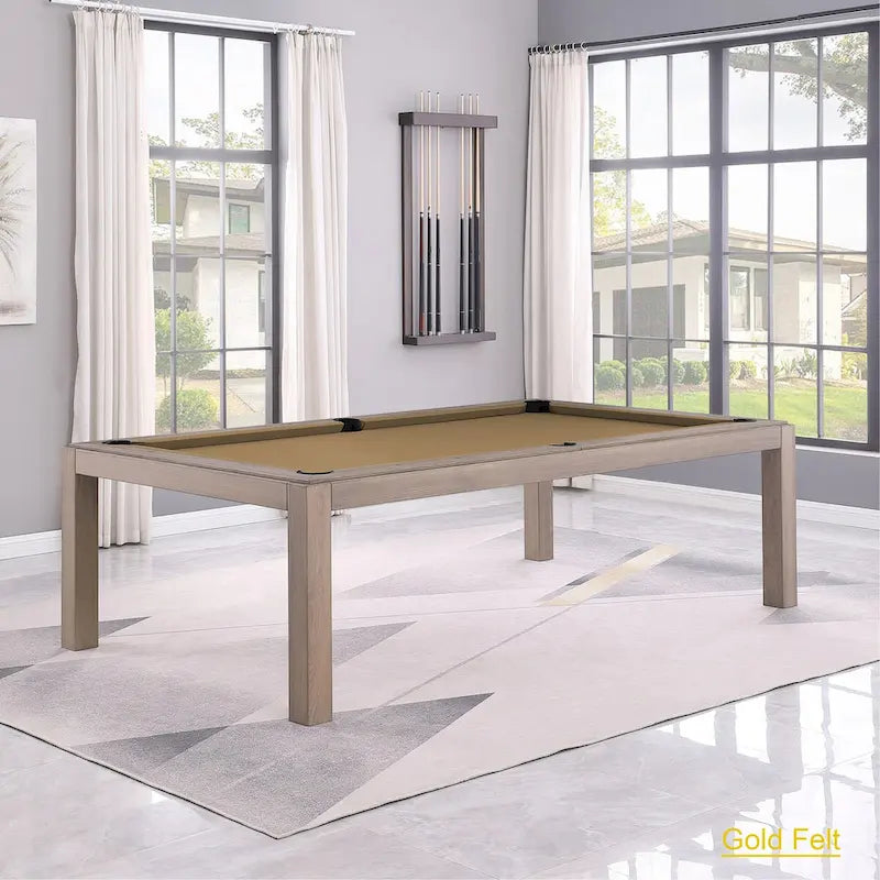 7ft Billiard Slate Pool Table with Dining Top