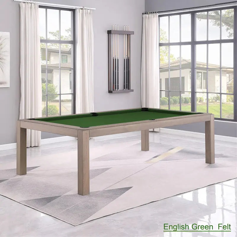 7ft Billiard Slate Pool Table with Dining Top