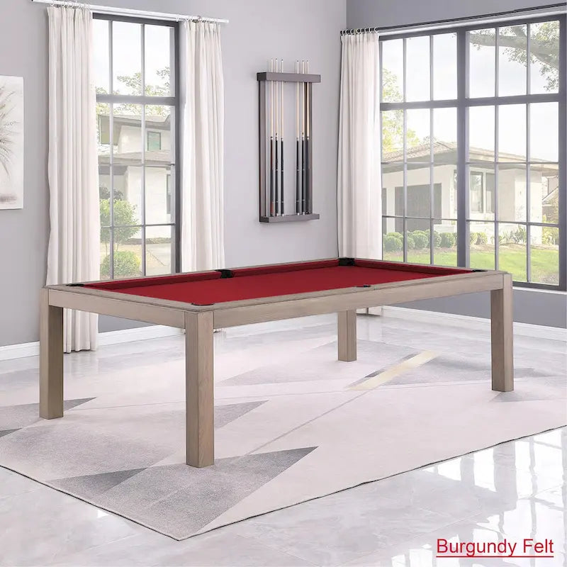 7ft Billiard Slate Pool Table with Dining Top