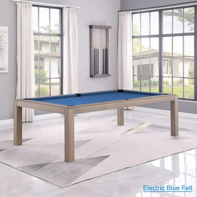 7ft Billiard Slate Pool Table with Dining Top