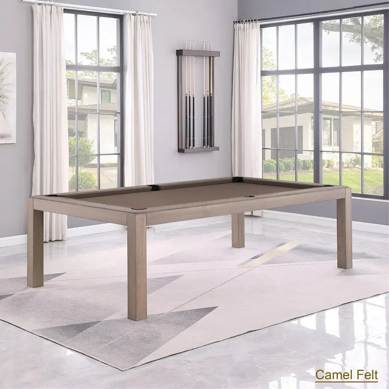 7ft Billiard Slate Pool Table with Dining Top