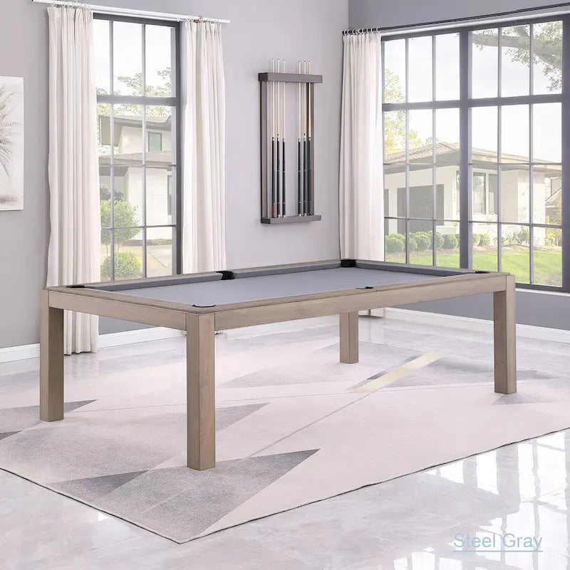 7ft Billiard Slate Pool Table with Dining Top