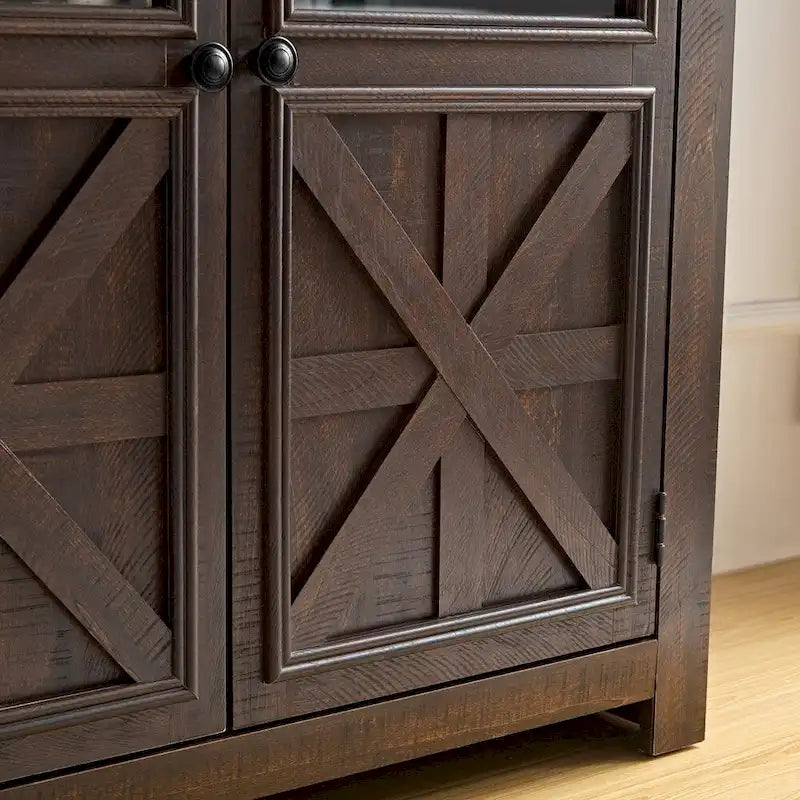 Large Buffet Sideboard Cabinet Bar Wine Cabinet