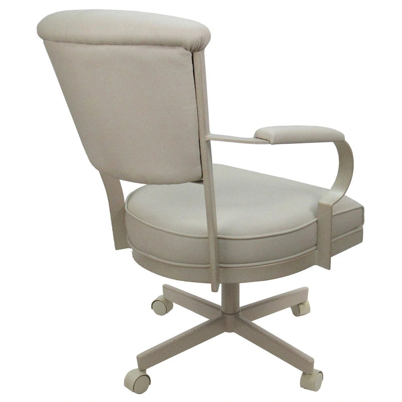 Swivel Metal Caster Chair on Reading Base - 18" High Seat