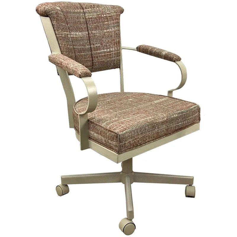 Swivel Metal Caster Chair on Reading Base - 18" High Seat